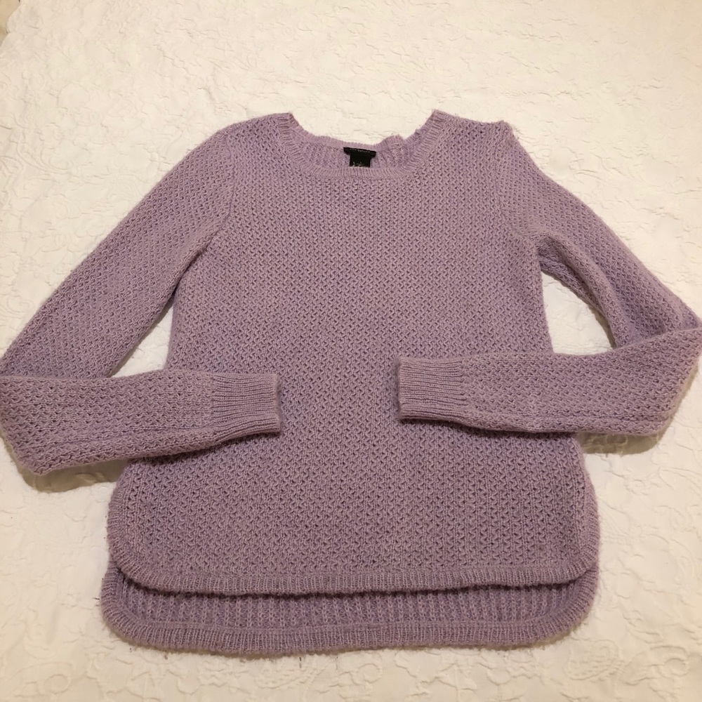 LOFT | Knitted Purple Sweater